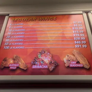 menu, sushi and sashimi