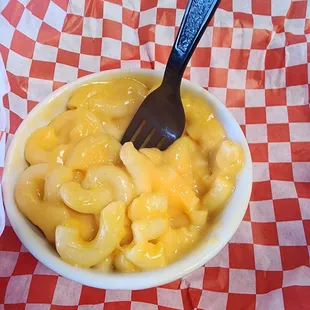 Mac n cheese (not pictured...I totally put the pulled pork on the mac and it was AMAZING!)