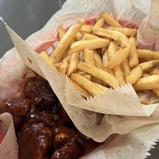 Spicy Boneless BBQ Wings