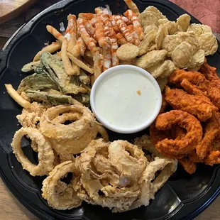 Their appetizer platter is amazing