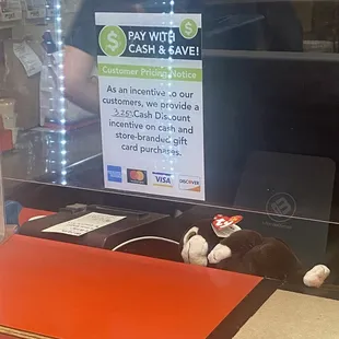 Bring cash and get a discount!