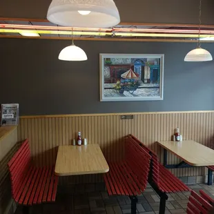 interior, sushi and sashimi