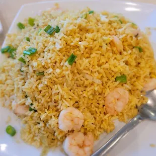 Salted shrimp and fish fried rice