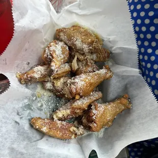 Garlic Parmesan wings