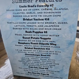 Special sides