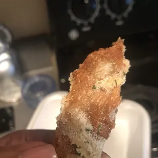 This was supposed to be powered ranch. Where&apos;s the meat? Overly fried, dry wings