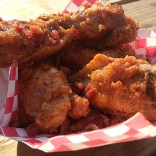 Bacon wings. 6 out of 10