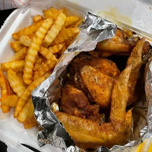 Spicy Lemon Pepper Chicken Wings