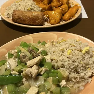 chicken wings and fried chicken, food