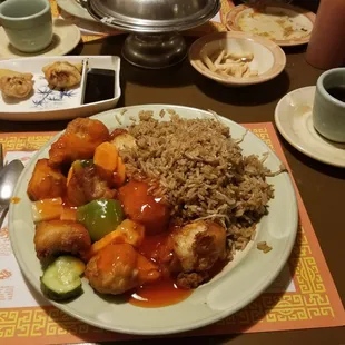 Sweet and sour chicken