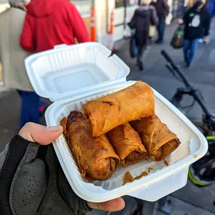 best egg rolls on Clement St.