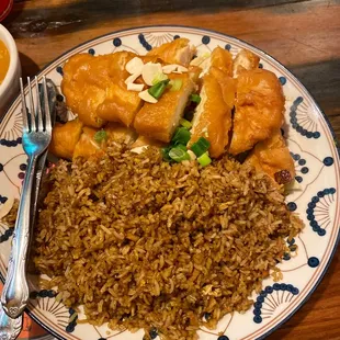 Almond Boneless Chicken
