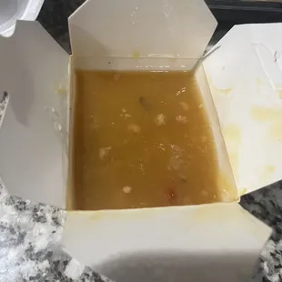 Gravy for the ABC. I prefer brown gravy 100%. This gravy to me was no very flavorful. I ended up using sweet &amp; sour sauce
