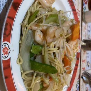 Shrimp Lo Mein