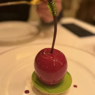 Cherry dessert