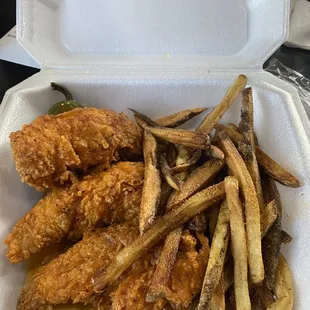 Mild 3 Piece Chicken Tender Basket