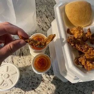 Very small tender.  Shame on you