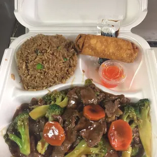 Beef broccoli Combo #14