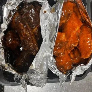 Our wings deferent flavors