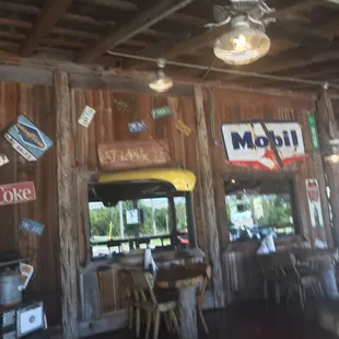 Outdoor decor with seating