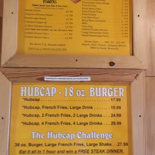 Another part of menu