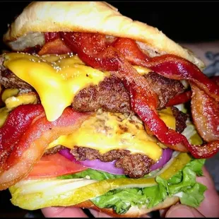 Double Bacon Cheeseburger