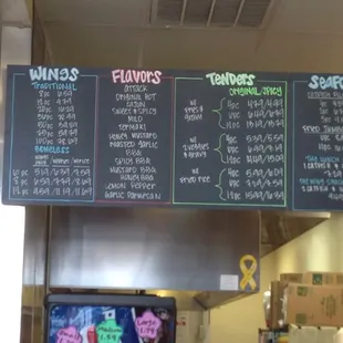 Updated menu!