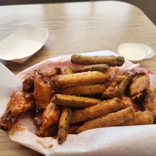 This place is clean had great deals and the wings is seriously the best in this neighborhood will be back soon