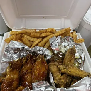 10 piece Wings lemon pepper