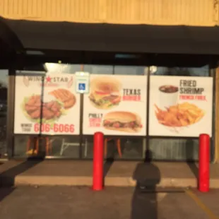 Front of the place! finay