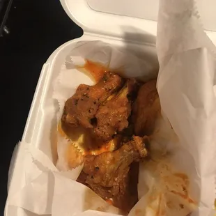 Medium hot wings