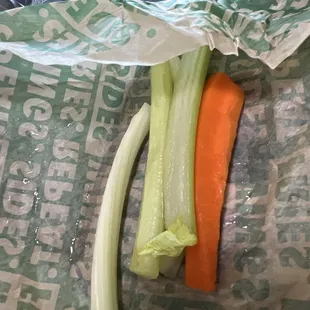 How veggie sticks came