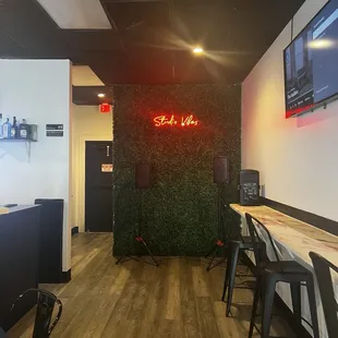Spot for DJ setup