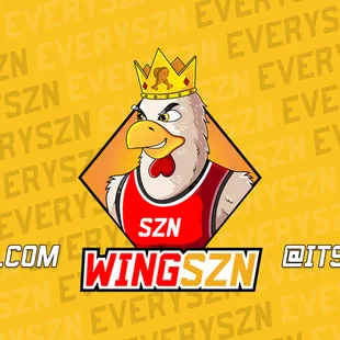 a chicken wearing a crown