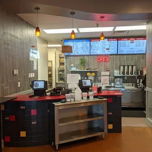 sushi and sashimi, interior