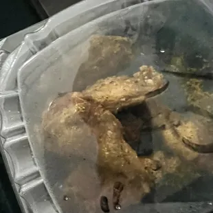 Lemon pepper.. super salty small wings