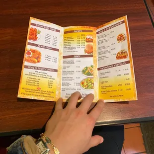 UPDATED MENU