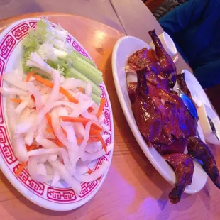 First time experience with Peking duck!
