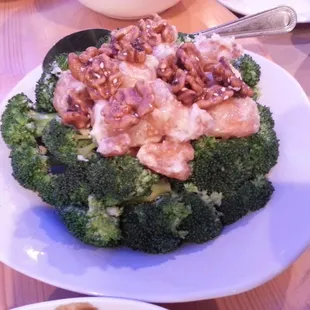 Walnut shrimp...Beautiful!