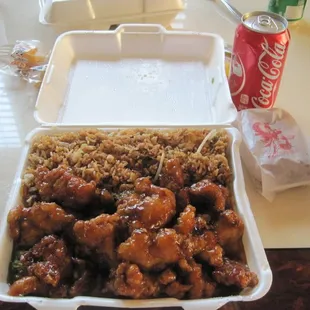 Orange Chicken Lunch Special