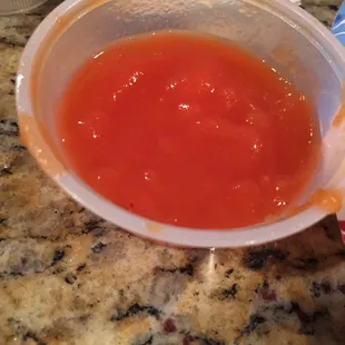 This is definitely not mambo sauce.