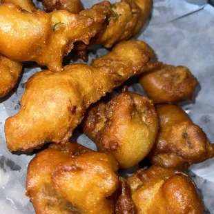 Deep fried veggies, the batter was AMAZING!