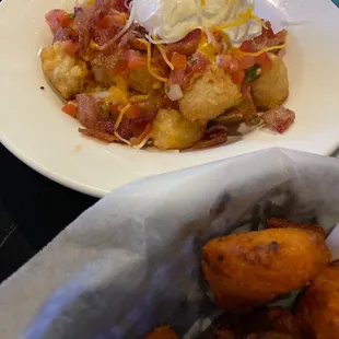 Tatchos &amp; Spicy Cauliflower