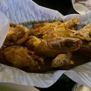 Traditional wings w/honey garlic dry rub