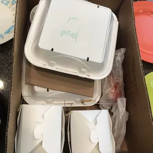 Look how neatly our carry out was packaged- totally appreciate that!