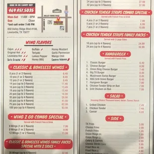 We've already made changes to the sauces.