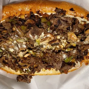 Philly Cheese sandwich
