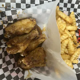 6 piece 6 Wings Combo