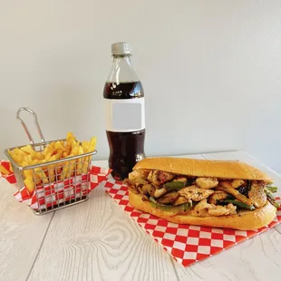 Chicken Philly Menu