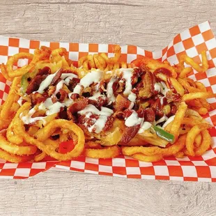 Curly Loaded Fries